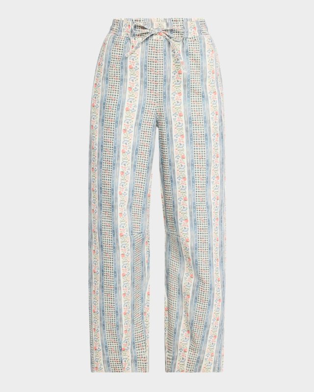 Felix Wallpaper Floral Twill Jeans
